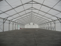 Textilní skladovací hala 22x80m EMOS velkostany