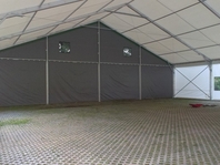 Textilní průmyslová hala 20x20 m, stanové haly