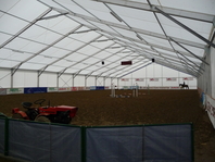 Textilní průmyslová hala 25x60 m, stanové haly, mobilní